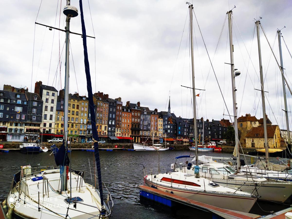 Bel Appartement A Honfleur Exterior foto